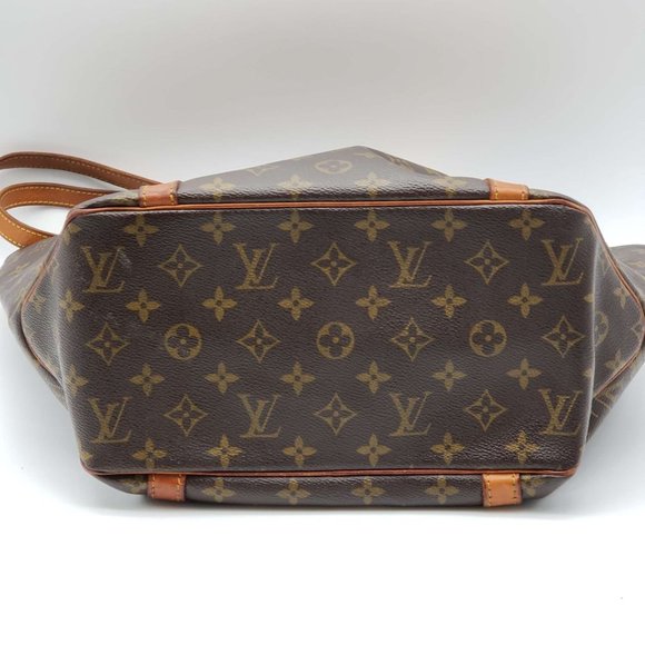 100% Authentic Louis Vuitton Sac Shopping Brown Monogram Tote Bag - Picture 9 of 15